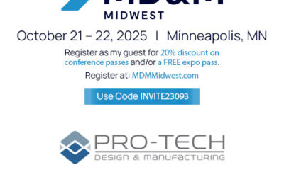 PRO-TECH Design & Manufacturing at MD&M Midwest 2025