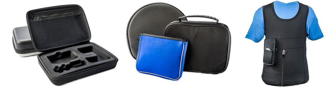 Pressure-formed and soft-sided cases